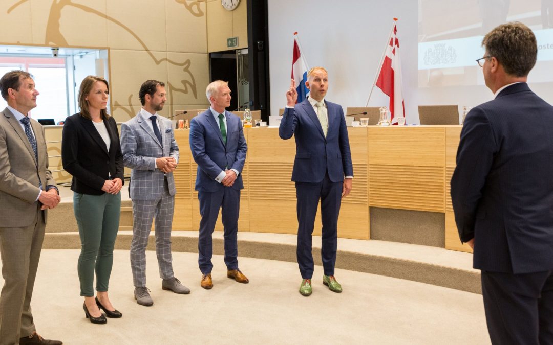 Nieuw college van Gedeputeerde Staten Utrecht geïnstalleerd