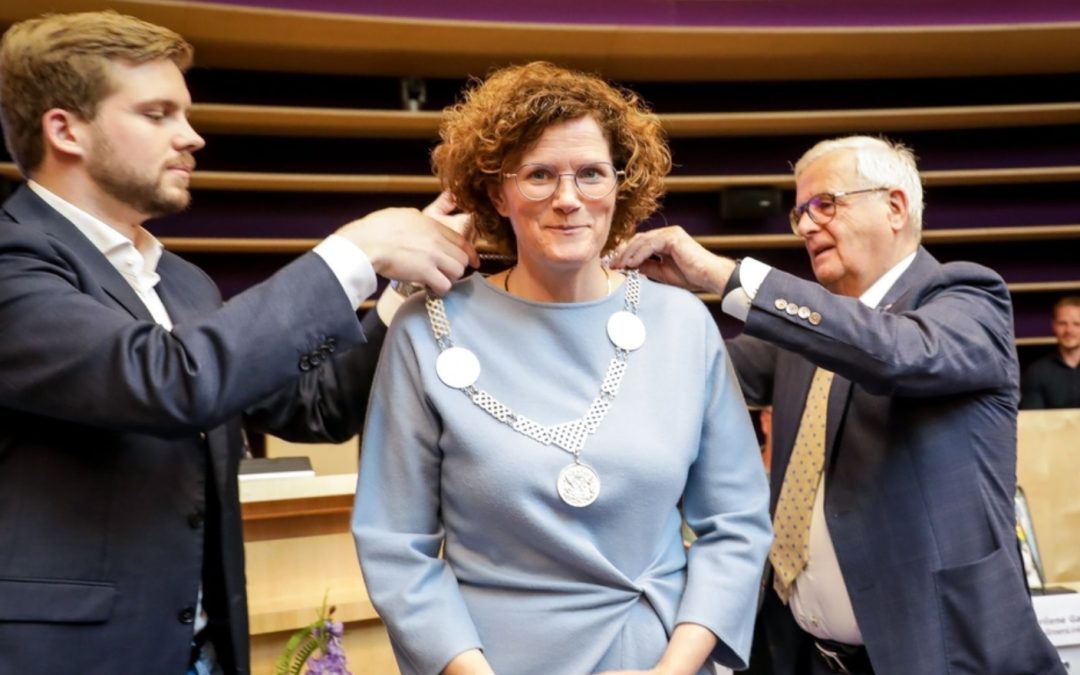 Marijke van Beukering aan de slag als burgemeester Nieuwegein