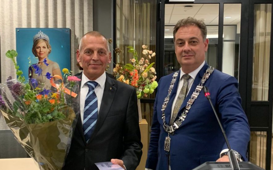 Frank de Wit geïnstalleerd als wethouder in Leusden