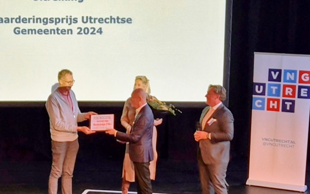 Lopik wint eerste editie Waarderingsprijs Utrechtse Gemeenten